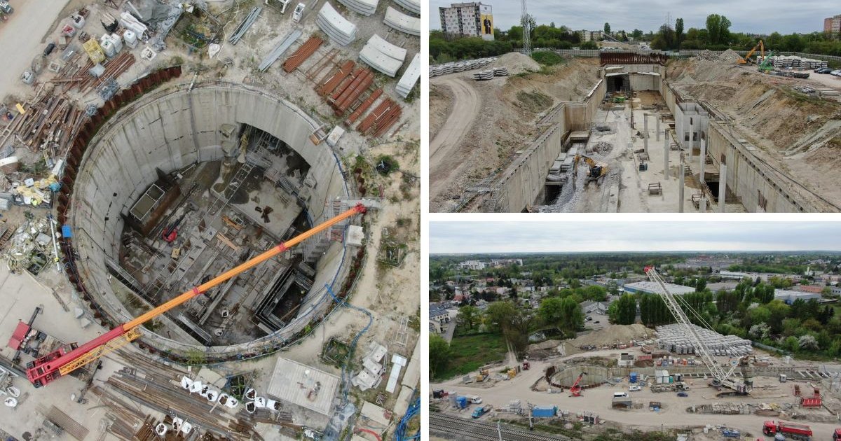 Tunel pod Łodzią Na placach budowy poza centrum też się dzieje Zobacz