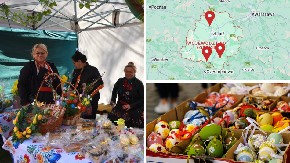 Łódź. Jarmarki wielkanocne 2026 w Łódzkiem