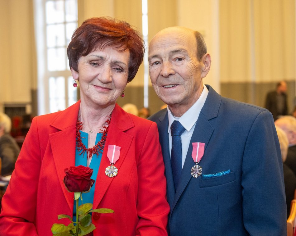 Łódź. Medale za długoletnie pożycie małżeńskie