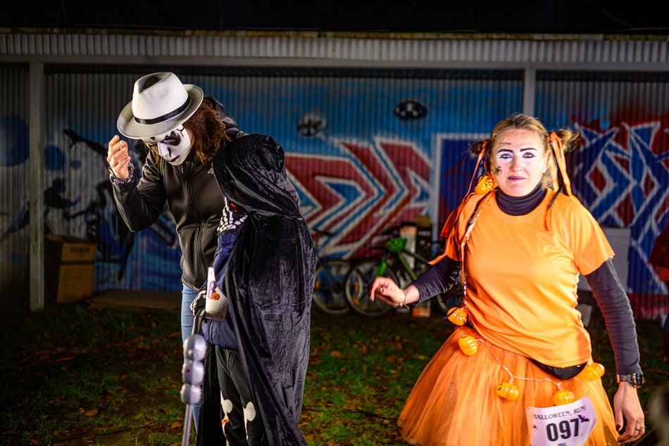 Łódź. Halloween Run w parku na Zdrowiu. Tak bawią się biegacze z Łodzi!