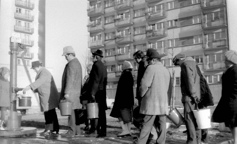 Łódź. Teofilów w latach 70.