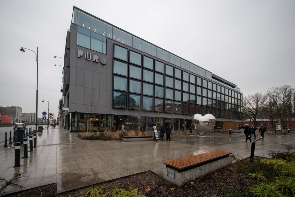 Hotel Puro u zbiegu ul. Zachodniej i Ogrodowej