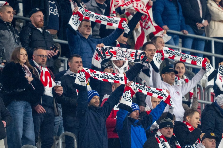 Kibice na meczu ŁKS Łódź z Miedzią Legnica. Odszukaj się w naszej galerii