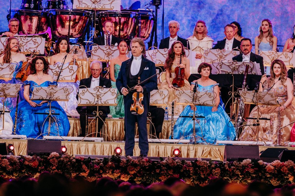 Łódź. Andre Rieu w Atlas Arenie. Holenderski skrzypek oczarował publiczność