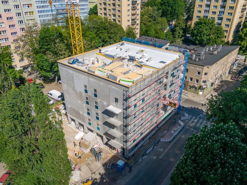 Łódź. Nowe mieszkania miejskie przy Młynarskiej w Łodzi