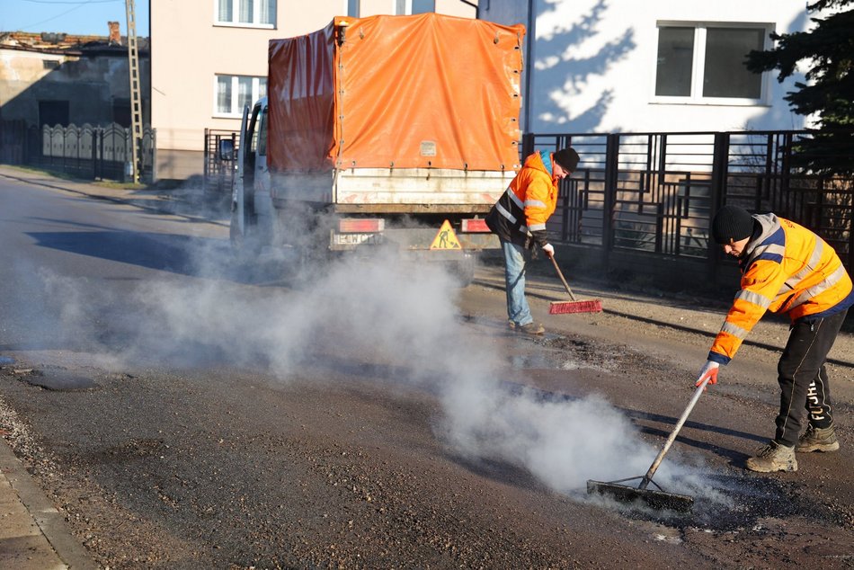 Łatanie dziur w Łodzi