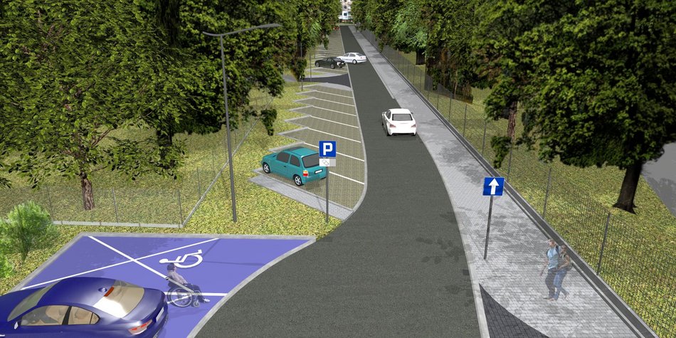 Ulica Osobliwa - wizualizacje