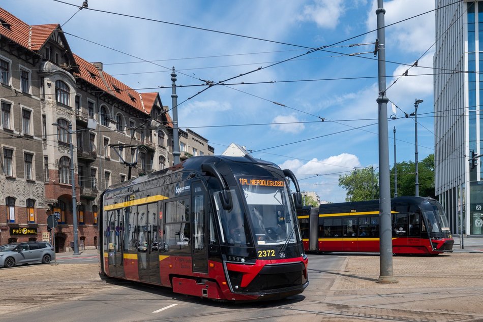 Łódź. Remont torowiska przy Kościuszki i Mickiewicza