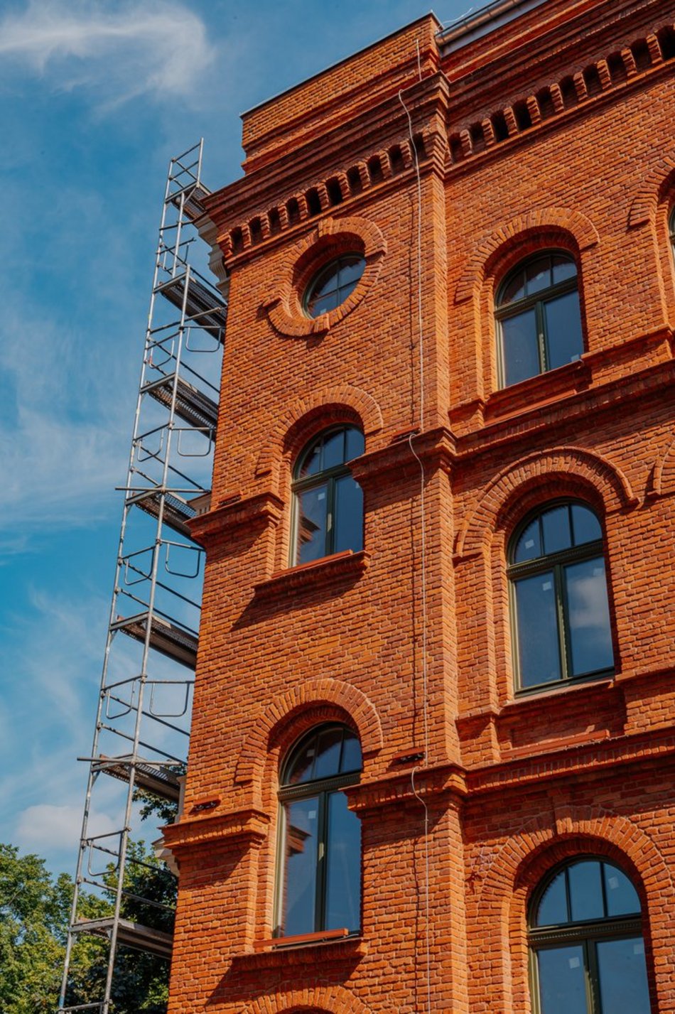 Remont kantoru fabryki Poznańskiego