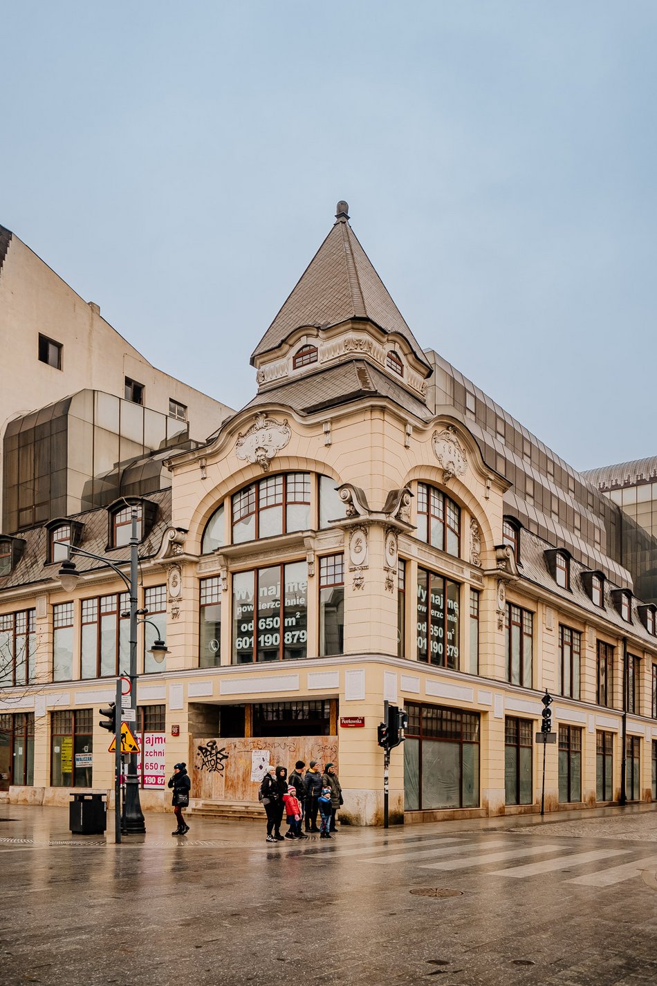 dawne centrum handlowe w Łodzi