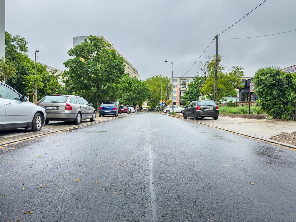 Łódź. Remont ul. Anczyca w Łodzi