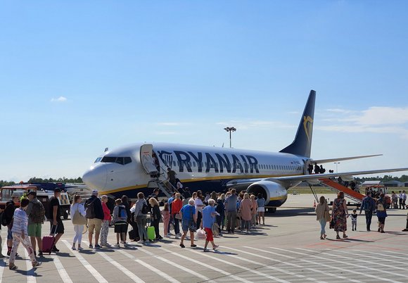 Samolot linii Ryanair