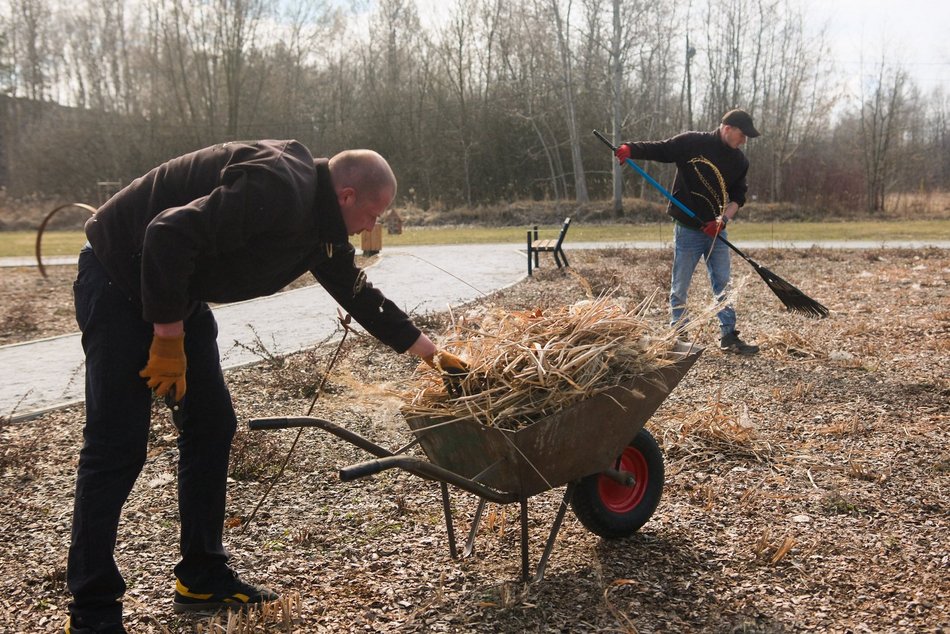 Łódź. Wiosenne porządki w Parku na Janowie. Tak Łódź dba o zieleń po zimie!