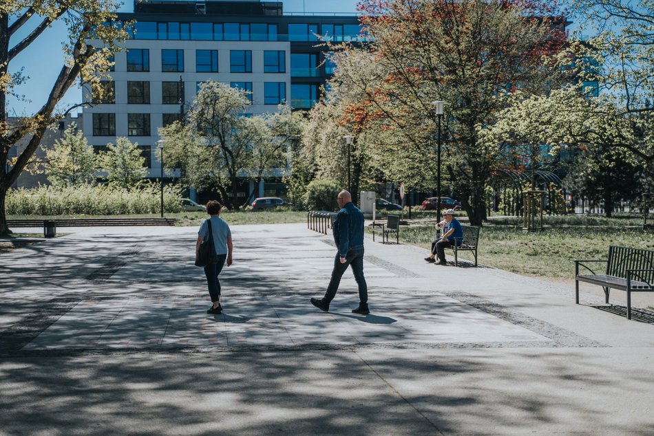 Łódź. Park Staromiejski w Łodzi idealny na majówkowy spacer. To zielona oaza w centrum miasta!