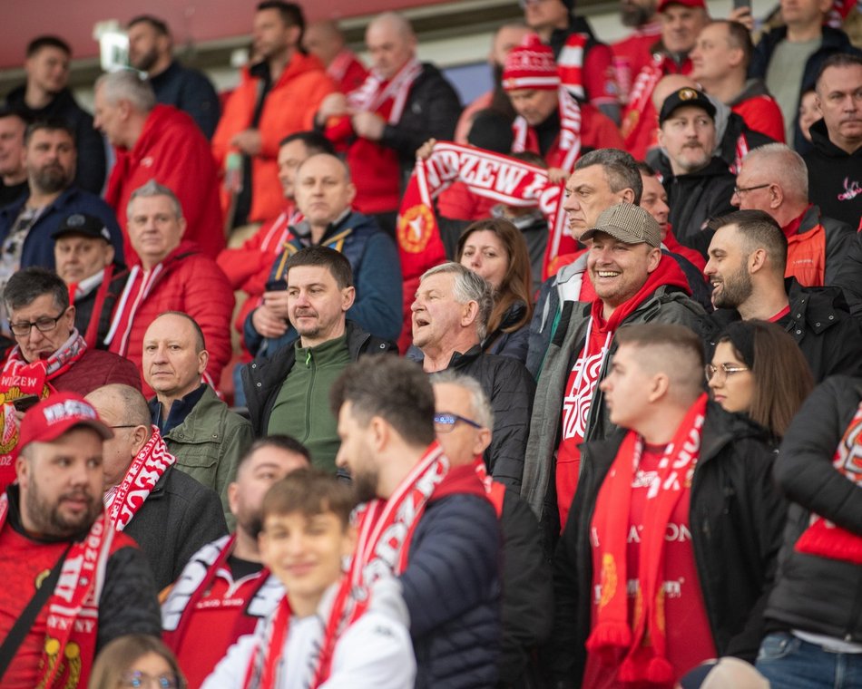 Łódź. Widzew Łódź - Jagiellonia Białystok. Byłeś/aś na meczu? Znajdź się w galerii zdjęć