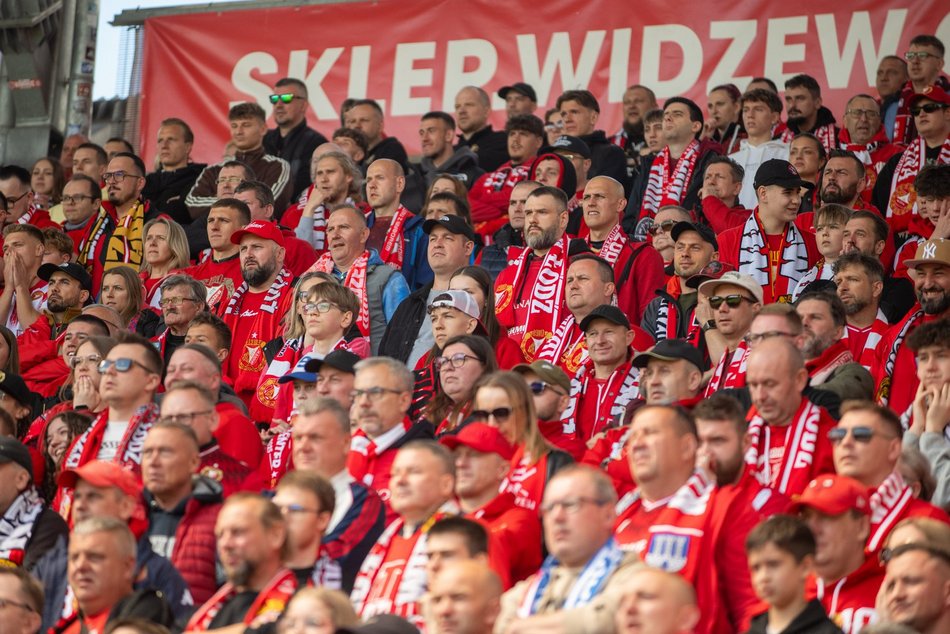 Łódź. Kibice na meczu Widzew Łódź - Lechia Gdańsk. Byłeś/aś? Znajdź się na trybunach!