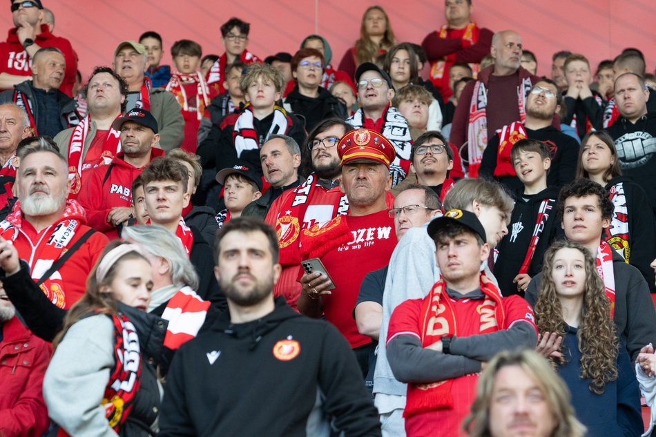 Łódź. Kibice na meczu Widzew Łódź - Lechia Gdańsk. Byłeś/aś? Znajdź się na trybunach!