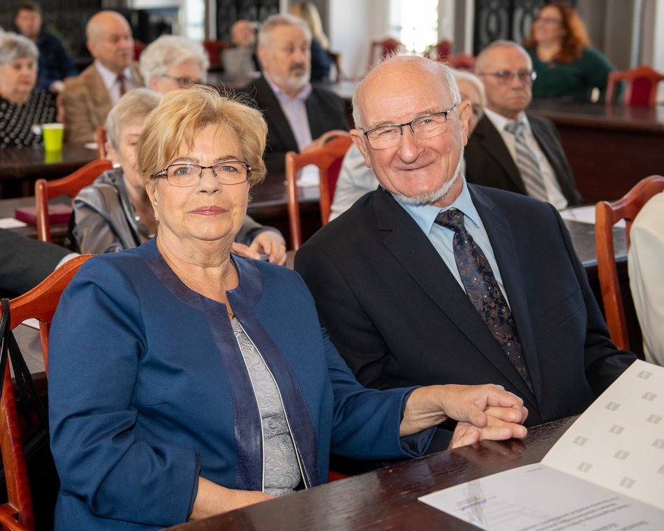 Medale za długoletnie pożycie małżeńskie trafiły do jubilatów z Łodzi.