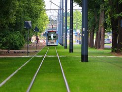 [Translate to Ukraiński:] MPK Łódź. Nowe torowisko na ul. Wojska Polskiego