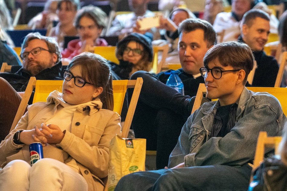 Łódź. TME Polówka w Łodzi. Publiczność w Fuzji obejrzała „Dzień Świra”