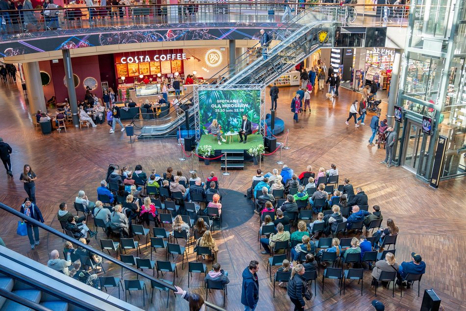 Łódź. Aleksandra Mirosław w Manufakturze. Złota medalistka olimpijska spotkała się z fanami