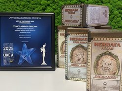 „Oscar opakowań” dla drukarni Reganta z Łodzi. Za etykiety Herbaty Obiecanej!