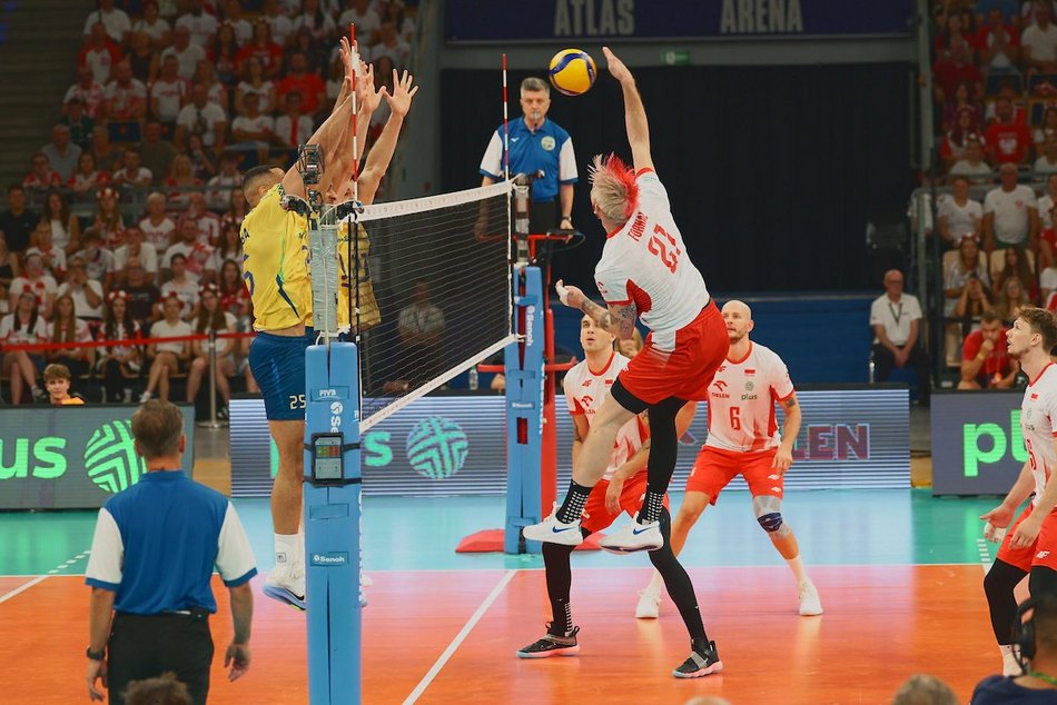 Łódź. Polska gra z Brazylią! Pełne trybuny w Atlas Arenie w Łodzi