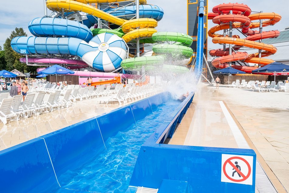 Zakończenie wakacji w Aquaparku Fala