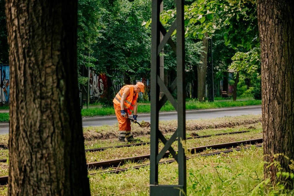 Demontaż przystanków MPK Łódź na Konstantynowskiej