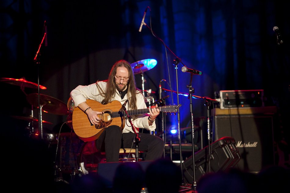 Mateusz Tranda, łódzki muzyk, gitarzysta