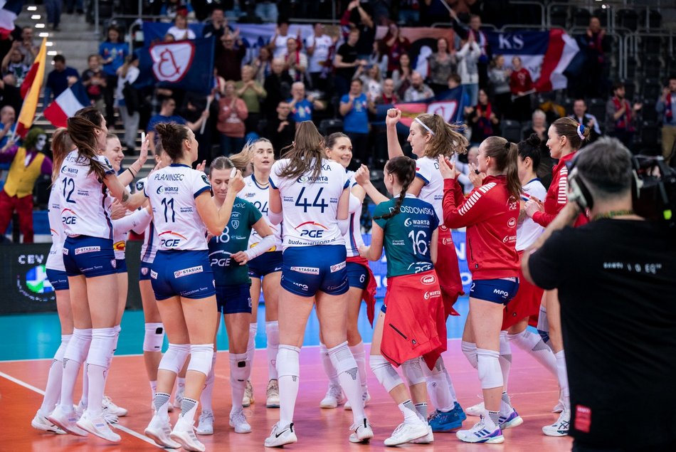 Łódź. Siatkarki Budowlanych Łódź