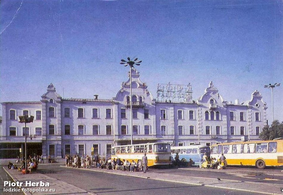 Dworzec Łódź Fabryczna - lata 1965-1975