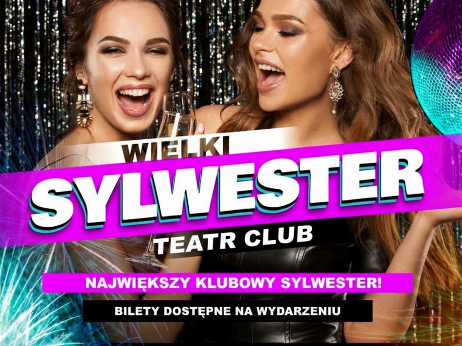 [Translate to Ukraiński:] Łódź. Wielki Sylwester Łodzi - Klub Teatr