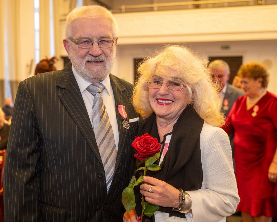 Łódź. Medale za długoletnie pożycie małżeńskie