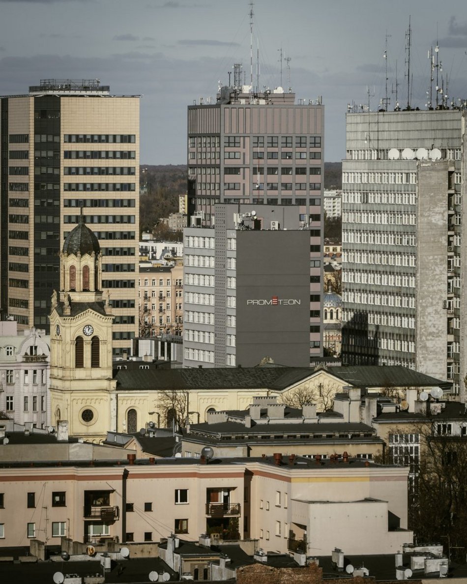 Piękne zdjęcia słonecznego mroźnego popołudnia