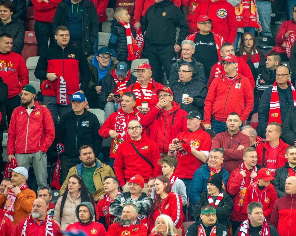 Łódź. Widzew Łódź - Jagiellonia Białystok. Byłeś/aś na meczu? Znajdź się w galerii zdjęć