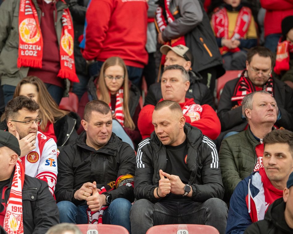 Łódź. Widzew Łódź - Jagiellonia Białystok. Byłeś/aś na meczu? Znajdź się w galerii zdjęć