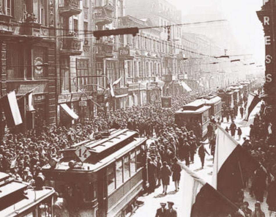 Manifestacja 11 listopada 1918 r.
