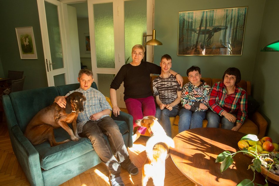 Podopieczni Rodzinnego Domu Pomocy w Łodzi