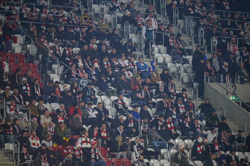 Łódź. Kibice na meczu ŁKS Łódź - Śląsk Wrocław. Byłeś/aś? Znajdź się w galerii
