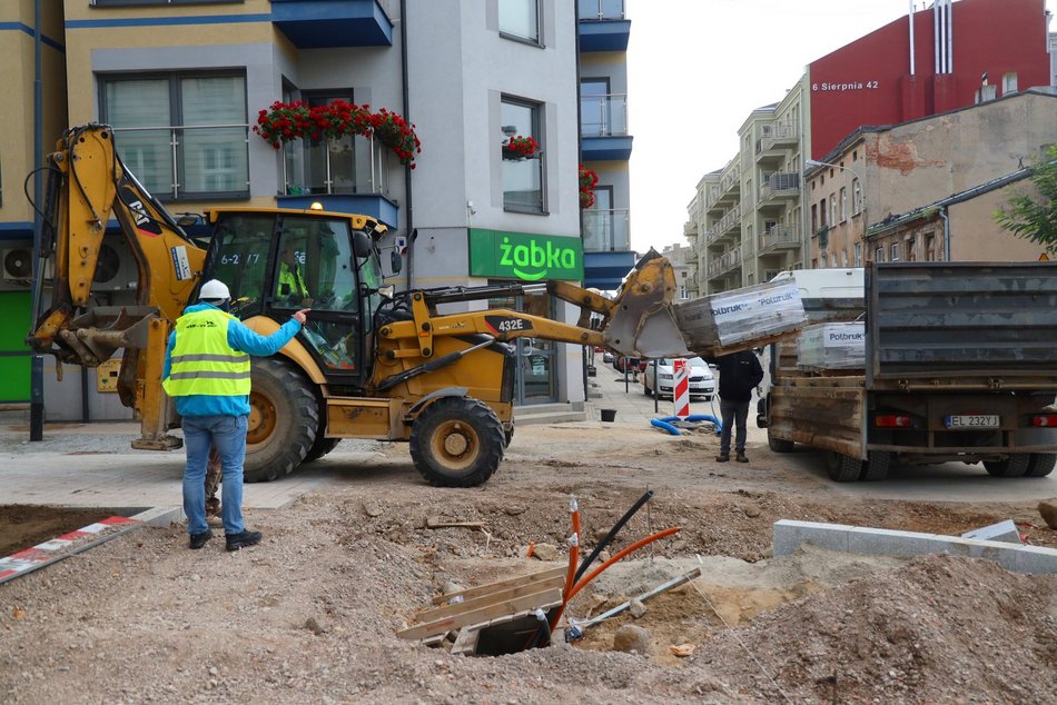 Woonerf na Lipowej. Finał inwestycji na zielonym Polesiu jest już blisko