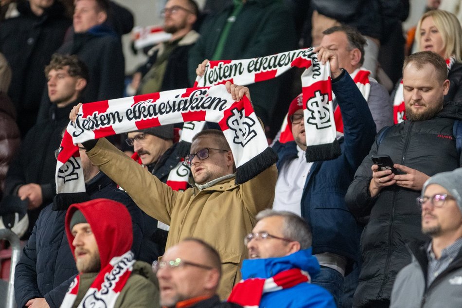 Kibice na meczu ŁKS Łódź z Puszczą Niepołomice. Byłeś/aś? Odszukaj się w galerii