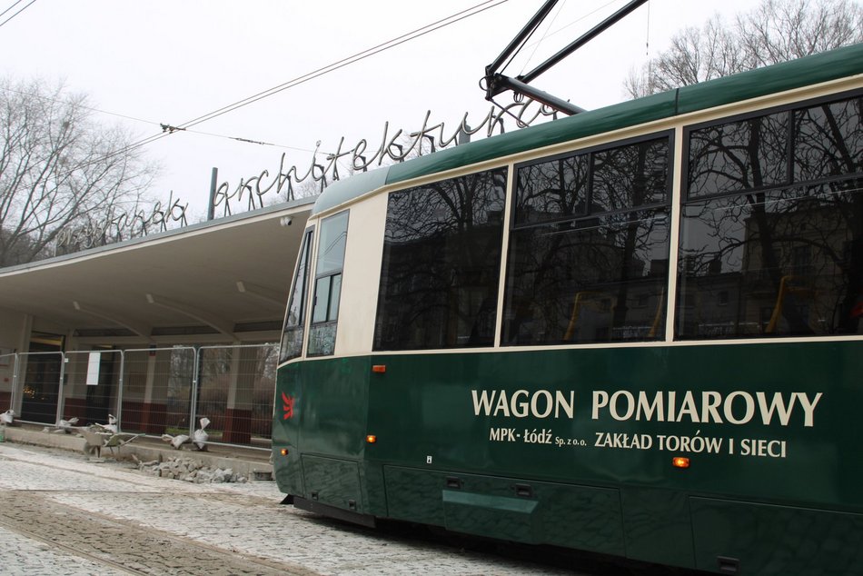 Łódź. MPK Łódź testuje nowe torowisko. Remont krańcówki Północna w Łodzi na finiszu