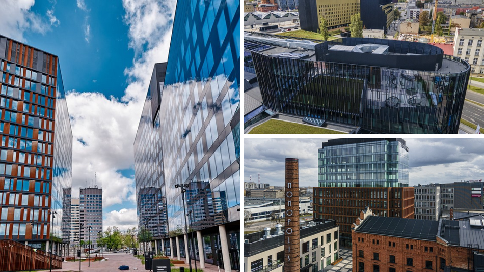 TOP 14 lustrzanych budynków w Łodzi. Zobaczysz w nich swoje odbicie