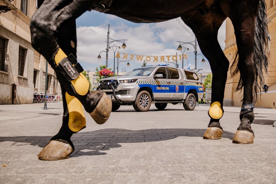 Nowy nabytek Straży Miejskiej w Łodzi. To specjalnie wyposażony wóz!