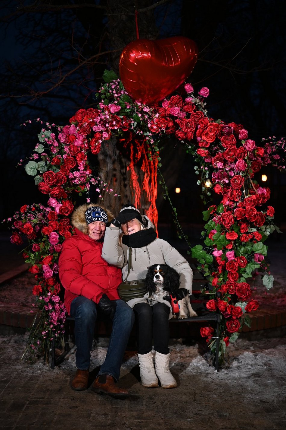 Łódź. Walentynki w Pasażu Rubinsteina w Łodzi. Aż czuć miłość w powietrzu!