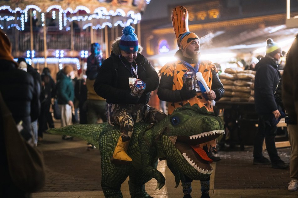 Łódź. Światełko do Nieba zakończyło WOŚP 2026 w Łodzi. Tłumy Łodzian w Manufakturze