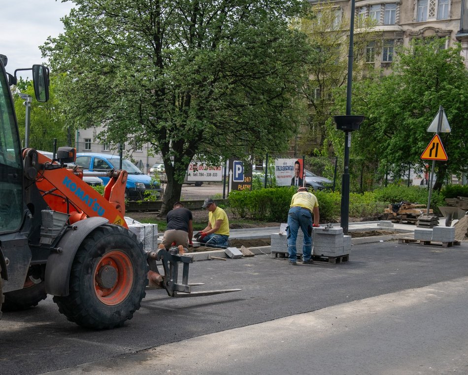 Łódź. Ulica Zamenhofa w Łodzi