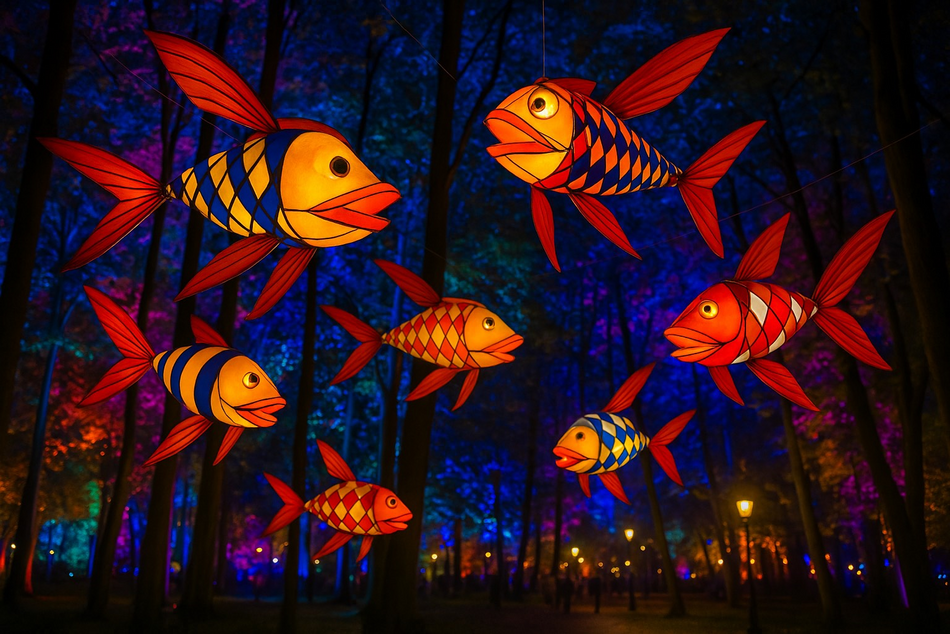 Strefa dla dzieci na Light Move Festival 2025 Łódź