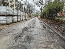 Remont ul. Tagore w Łodzi